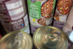 Dosenessen am Festival